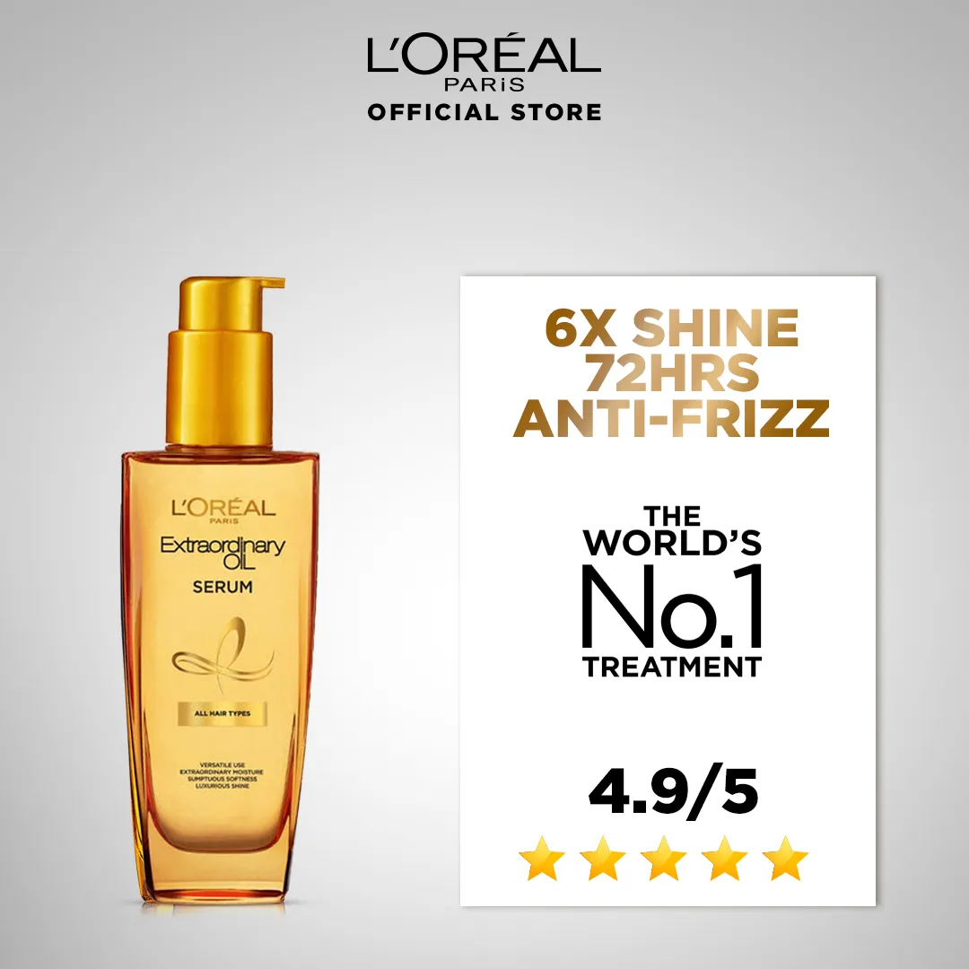 LOreal Elvive Extraordinary Oil Hair Serum 100 ML For All Types